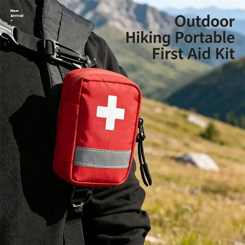 

Multiple Pocket Travel First Aid Tear Resistant Oxford Cloth Emergency Pack Suitable for Trekking & Sports F19E