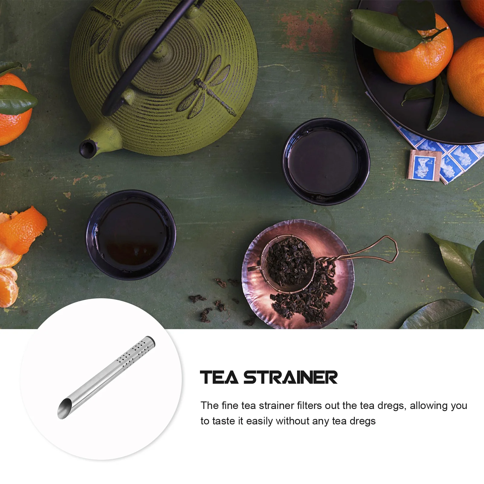 

2Pcs High Quality Tea Strainer Filters Out Dregs Home Office Use Heat Resistant Essential for Tea Lovers