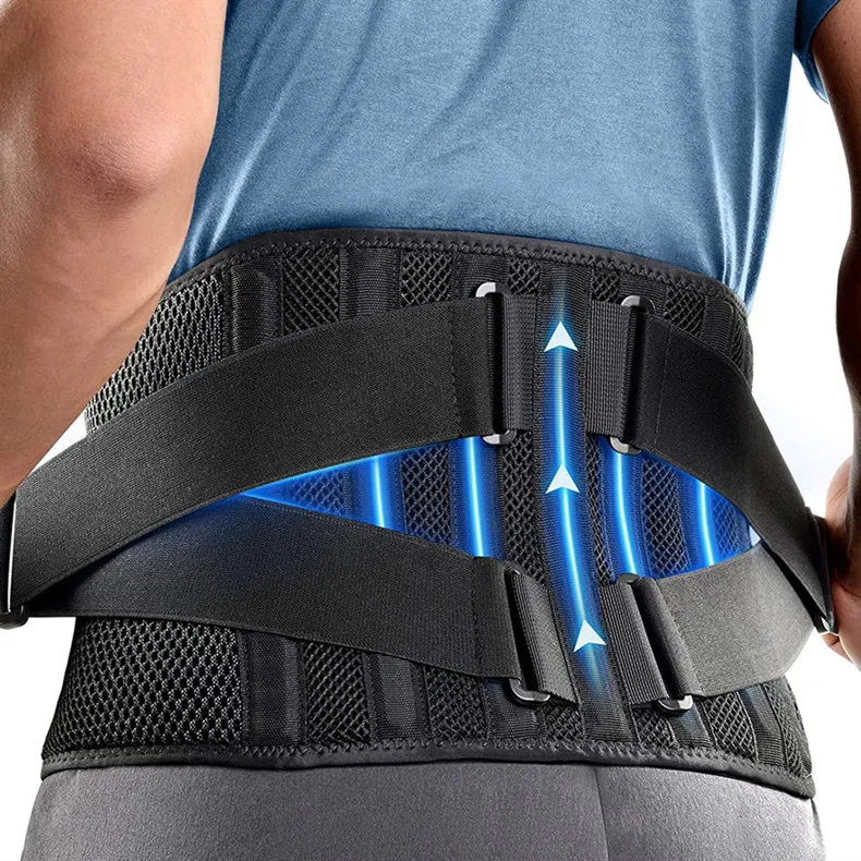 

Back Brace for Men Women Lower Back Pain Relief Adjustable Back Support Belt for Work, Anti-skid Lumbar Support