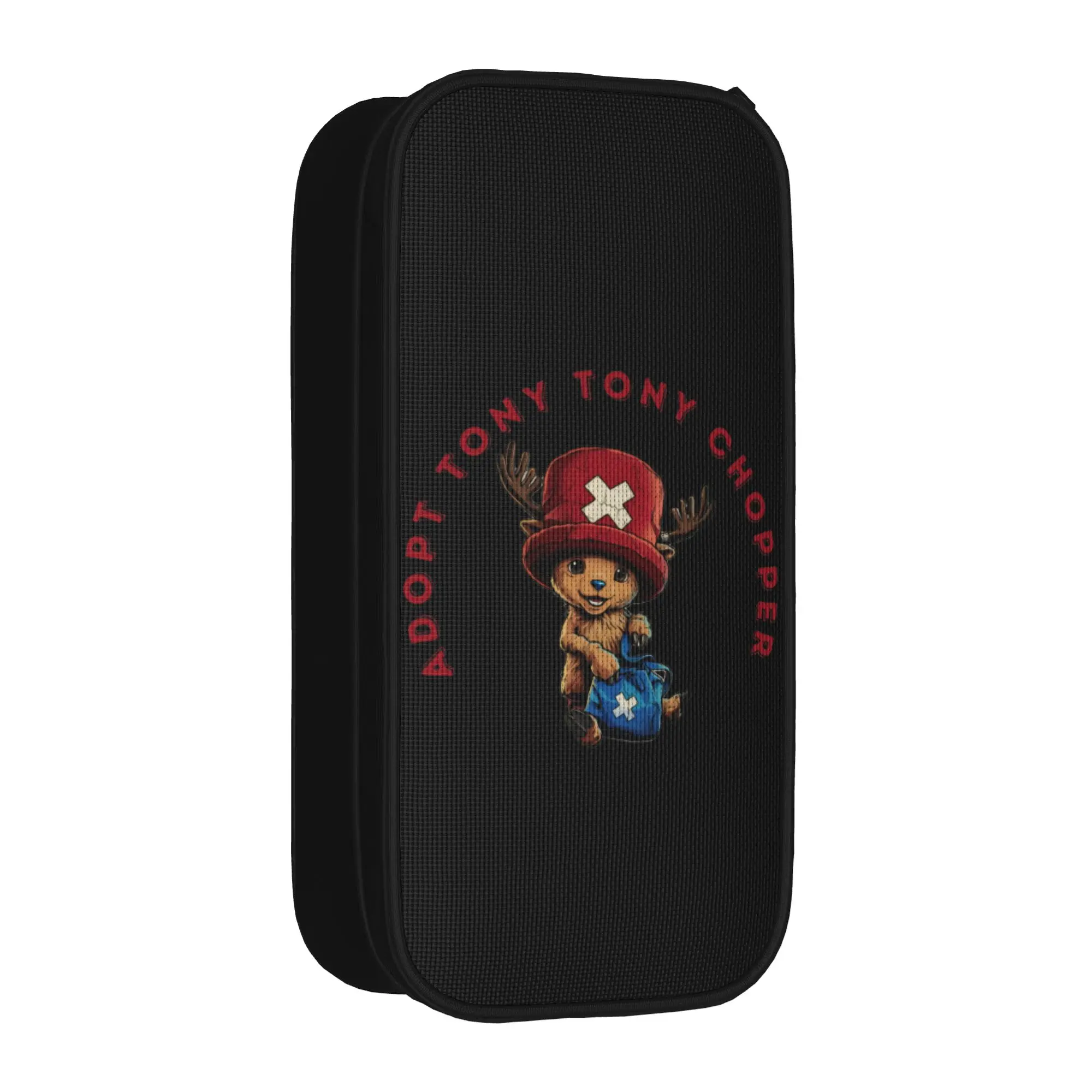 Пеналы Tony Tony Chopper: Забавные пеналы-коробки для ручек One Piece, вместительные студенческие пеналы на молнии для офиса