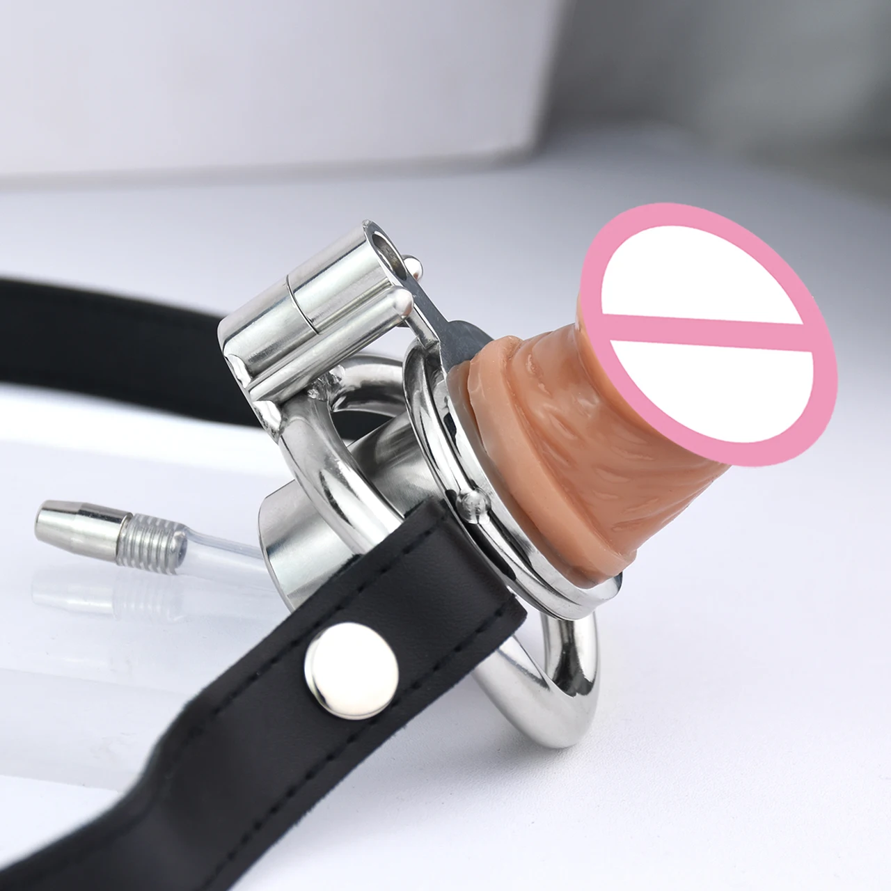 Quality Chastity Cage Design With Dildo 콕링 Cock Penis Rings Cock Cage Pleasureable 정조대 BDSM Sex Toys Adutls Intimate Products