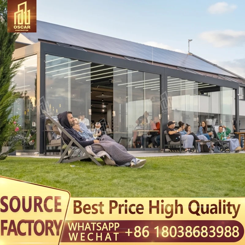 Awning Garden Canopy Outdoor with Mosquito Net Roof Louver Pergola Aluminium AS2047 Australia Wedding Waterproof Aluminum Gazebo