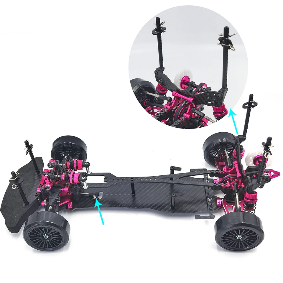 サクラ　D5　シャーシのみ RC Drift] Turn a Sakura D5 into a chassis that rivals the YD-2 for