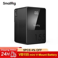 SmallRig VB155 Mini V Mount Battery OLED Display USB-C PD Fast Charging For Camera Camcorder Monitor Video Light-3581B