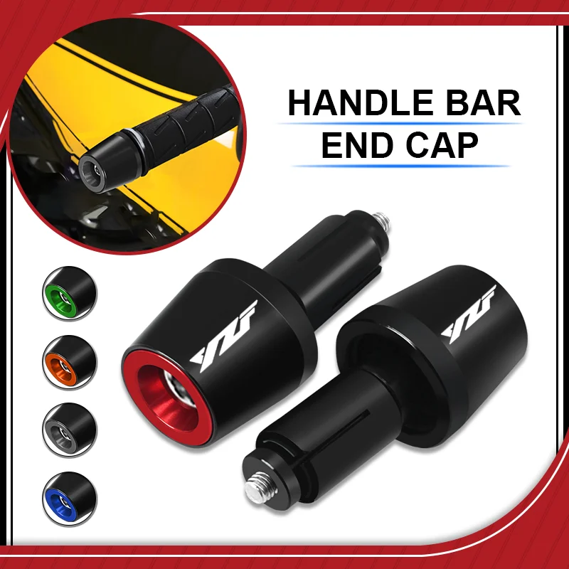 

For R6 R3 R1 R1M R7 R25 R15 R125 Motorcycle Handle bar Grips Handlebar Ends Grips handle Plugs Anti Silder Cover Accessories YZF