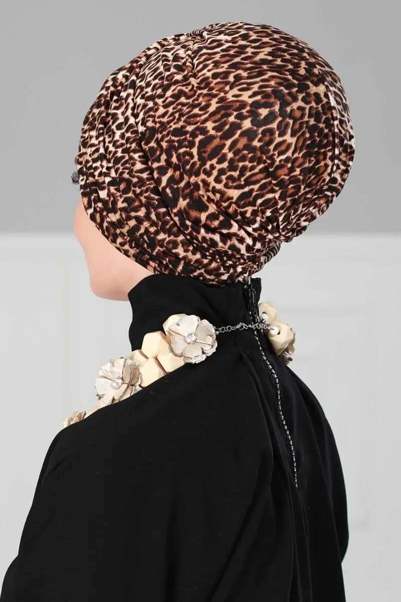 Motif léopard Hijab os