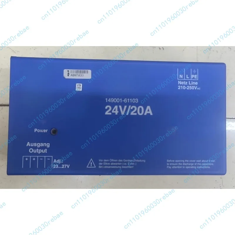 Switching Power Supply COSMO 149001-61103, 24V/20A Output, Input Voltage 210-250VAC. , tested OK
