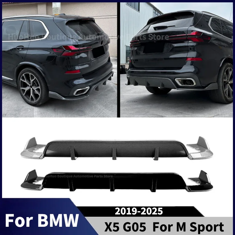 

For BMW X5 G05 2019-2025 for M Sport Car Rear Bumper Diffuser Lip Tuning Lower Rear Spoiler splitter Accessories Body kits