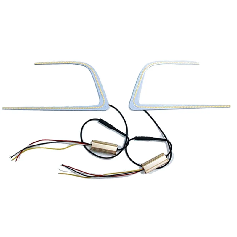 

Автомобильные светодиодные дневные ходовые огни Angel Eye DRL с поворотным светом для Subaru WRX/STI Legacy 2015-2018