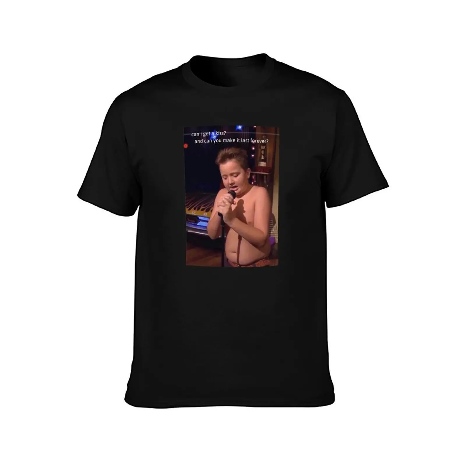 Gibby Singing - iCarly T-Shirt animal prinfor boys vintage graphic tee sweat t shirt men 100℅ cotton