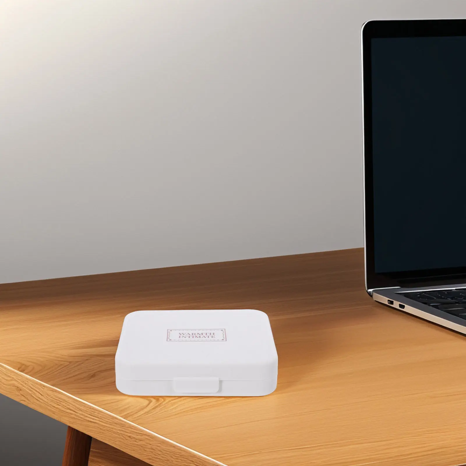 Sanitary Napkin Storage Box for Women Modern Compact Case for Feminine Essentials Holds Pads Tampons Secure Protection on-The-Go