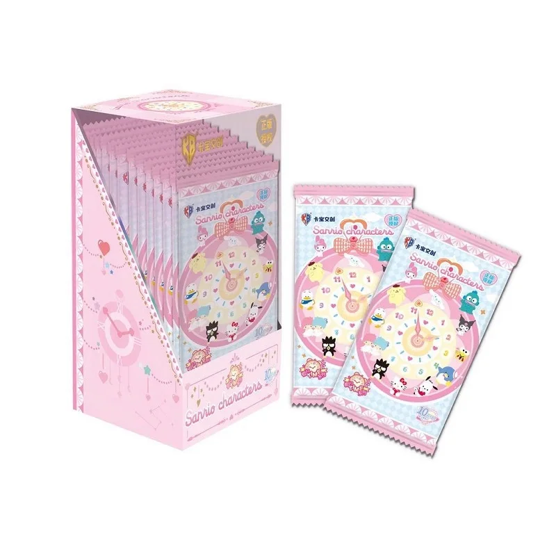KABAO Original Anime Sanrio Familie Kuromi Hello Kitty My Melody Glänzende Sammelkarten Spielkarten Spielzeug – Detail 39