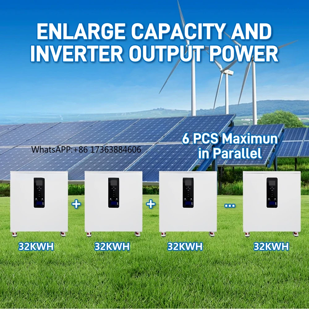 Teze 3 Phase AC 380V 51.2v 32kwh/30kwh Built in 12kw Inverter 600Ah 628Ah Battery Mobile Solar Energy Storage System All in One