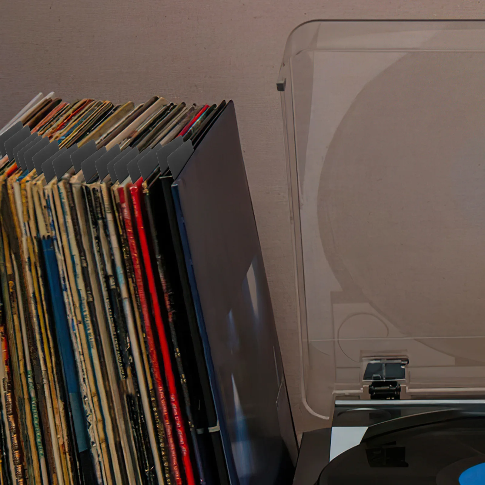 

20Pcs Vinyl Records Dividers Album Separator Tabs Book Organizer Index Card Dividers for Shelf Divider for Documents