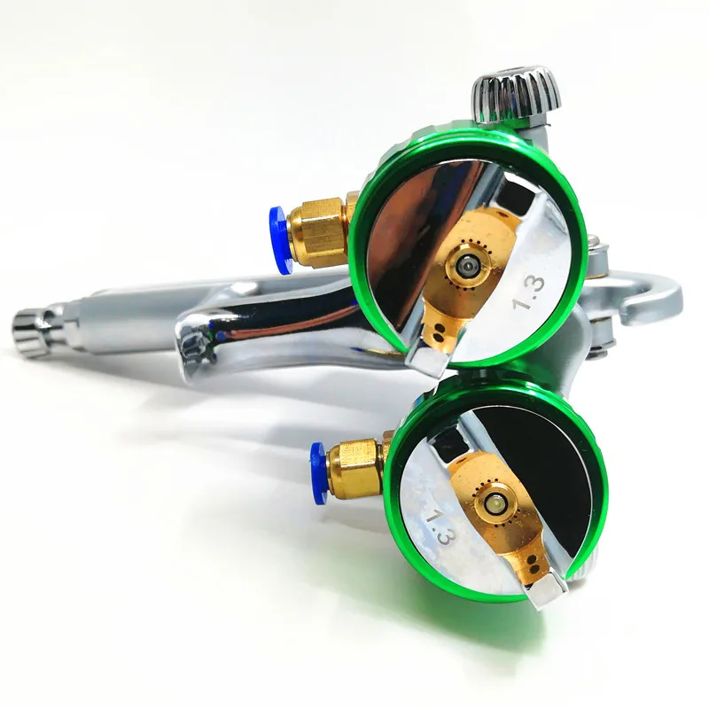 For Auarita PT-29 Power Spray Gun Double Nozzle Wall Painting and Water Glue Spraying Dual Air Paint Gun