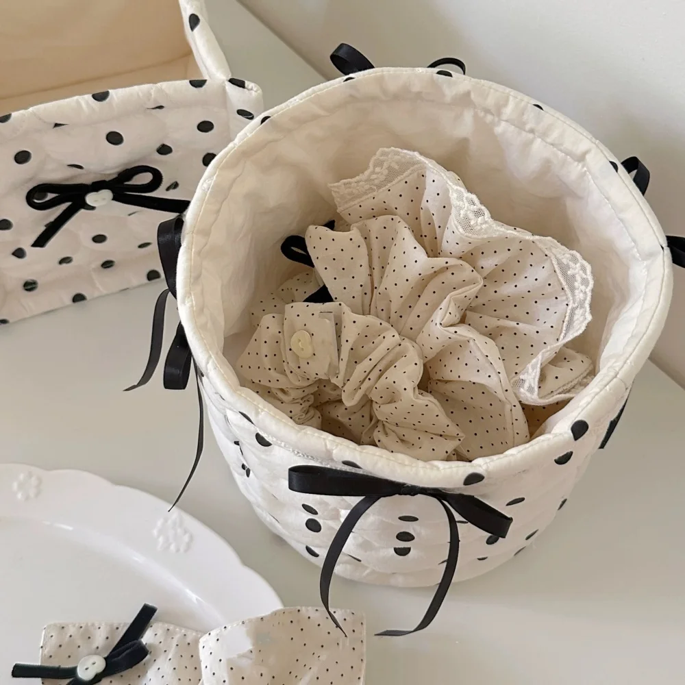 سلة تخزين مكتبية مستديرة مربعة الشكل لديكور المنزل وتخزين سطح المكتب