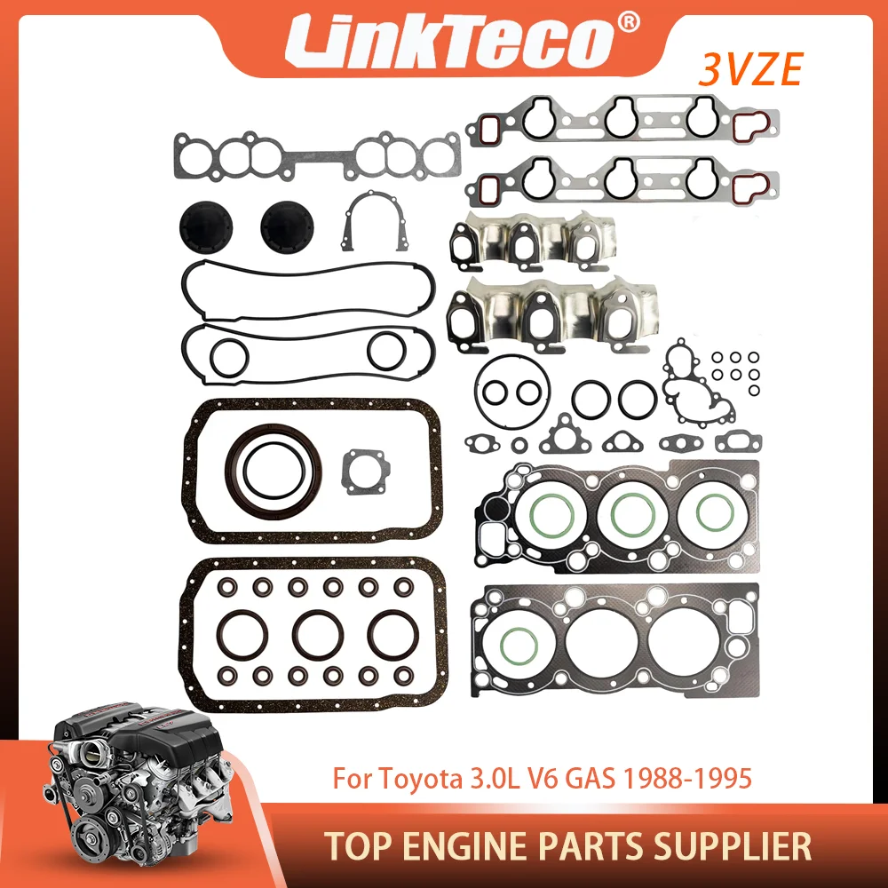 

3VZE 3.0L Engine Parts Full Gasket Set Fit For Toyota 4Runner PICK-UP T-100 3.0 L T V6 GAS SOHC 1988-1995 HS9728PT-1 CS9728