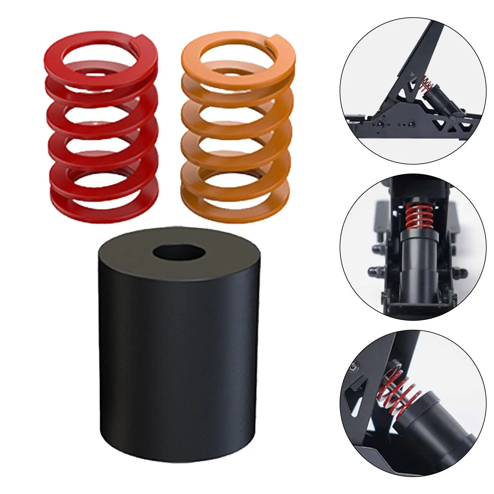 Racing Simulator Brake Pedal Kit Spring Dampening Upgrade Performance for MOZA SRP Lite Accessories