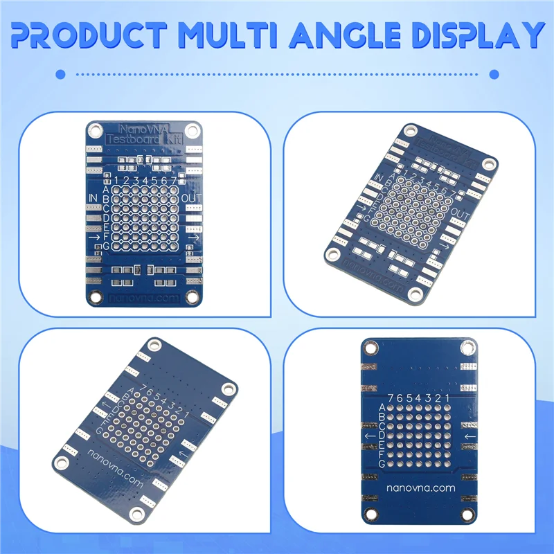 A96I-1Set Запасные части для тестовой демонстрационной платы Nanovna Комплект тестовой платы VNA Test Demo Board