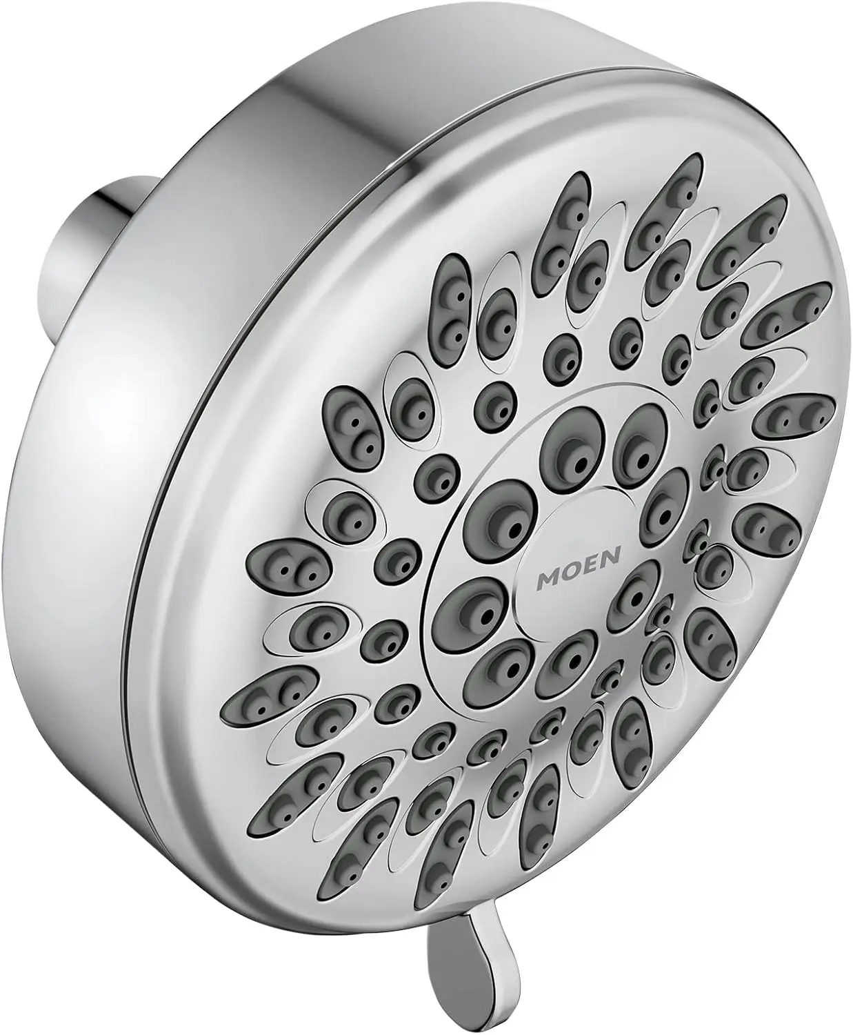 

High-Pressure 5-Function Shower Head with 2.5 GPM Spray for Enhanced Bathing Experience
