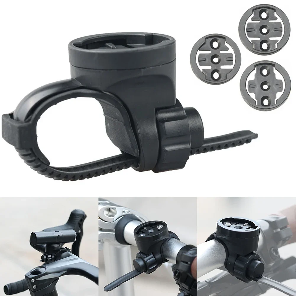 1x Uchwyt na kierownicę rowerową do Garmin Do Bryton Do WAHOO Do Blackbird Akcesoria rowerowe Do okrągłej rurki Płaska kierownica