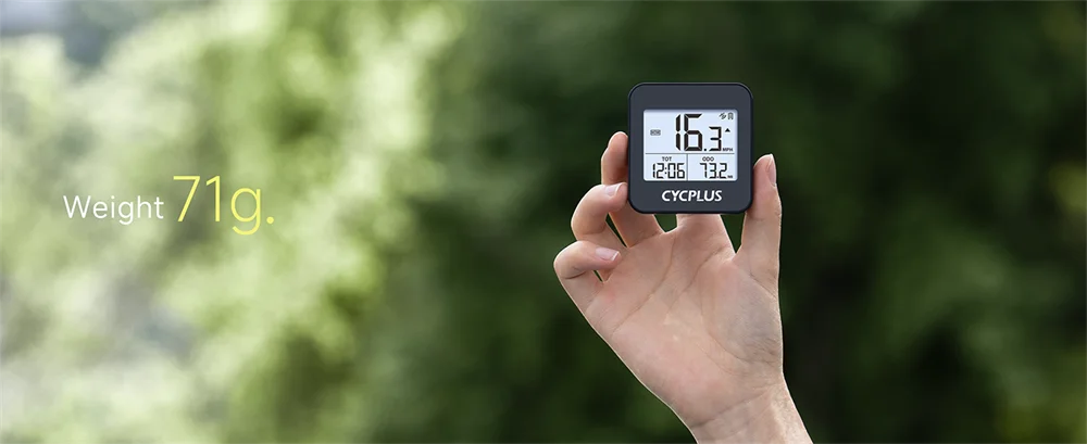 CYCPLUS GPS-Fahrradcomputer, kabellose Stoppuhr, IPX6, wasserdicht, Radfahren, Kilometerzähler, Fahrradzubehör, Tachometer – Detail 8