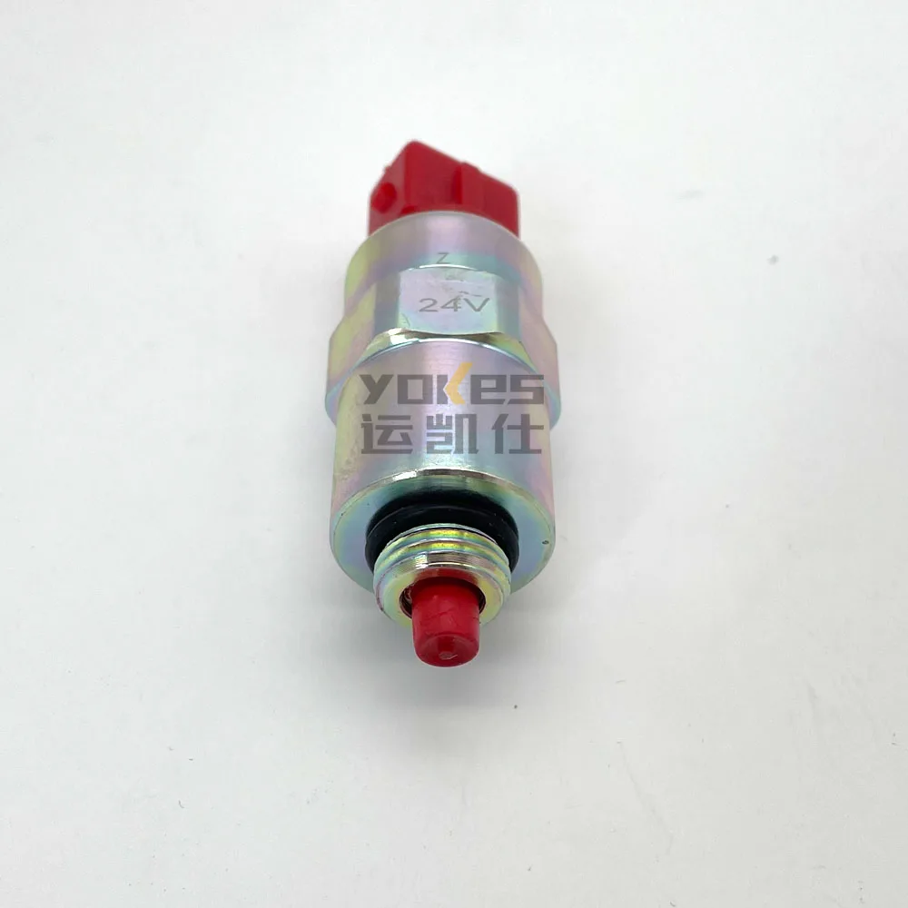 643244 147-2645 312D2GC 24V Fuel Stop Flameout Solenoid Valve E320D 312C For Caterpillar Excavator Accessories