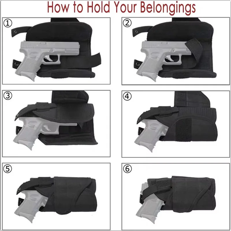 Universele Links Rechter Pistool Holster Tactische Tornado Drop Been Dij Holsters Jacht Militaire Airsoft Glock Pistool Houder Tas