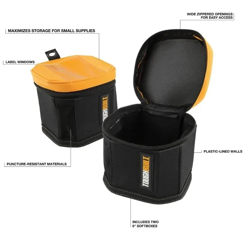 ToughBuilt TB-192-A2 Cube Soft Boxes 2PK Tools Packaging Bag