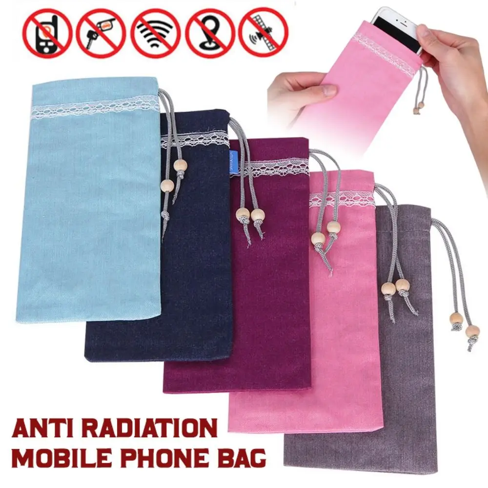 EMF Protection Radiation Protect Phone Bag Lightweight Storage Bag Anti Radiation Protection Phone Case Mobile Phone Bags