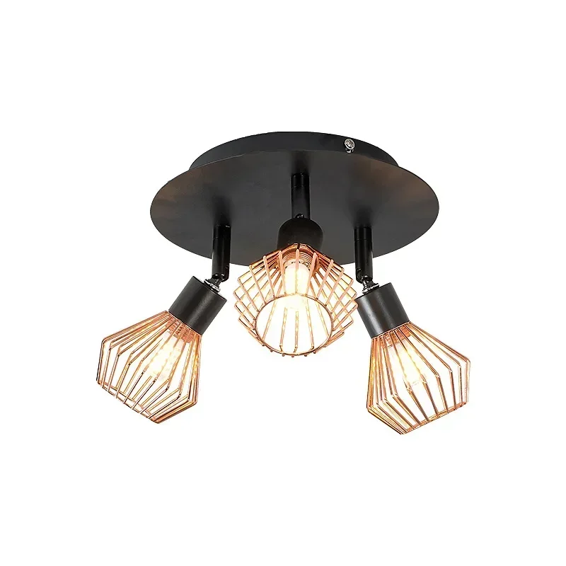 Led Pendent Lamp Compatible Adjustable Lamp Heads Modern Iron Lamp for Living Room Bedroom Classical Chandelier