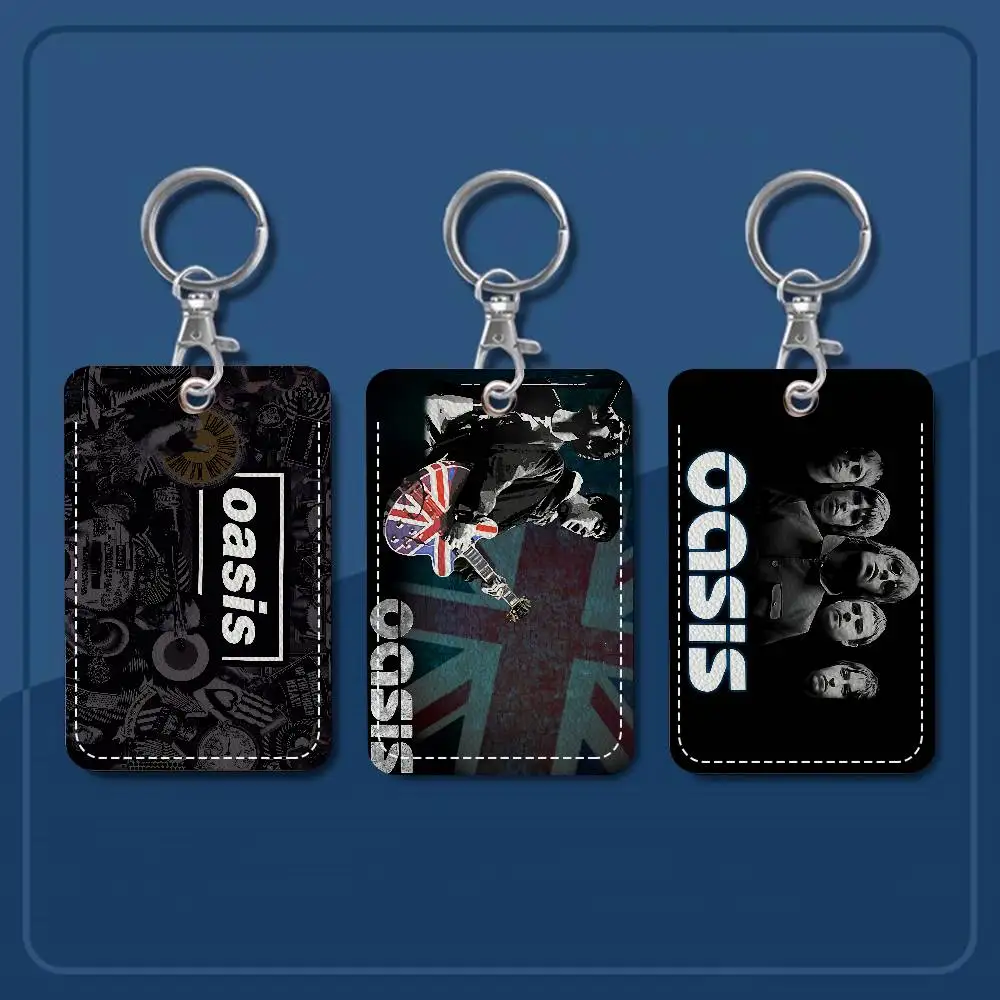 

Band O-Oasis Personalised Print Card Holder Suitable For Holder Girls Door Card Case Women Badge Holder Keychain