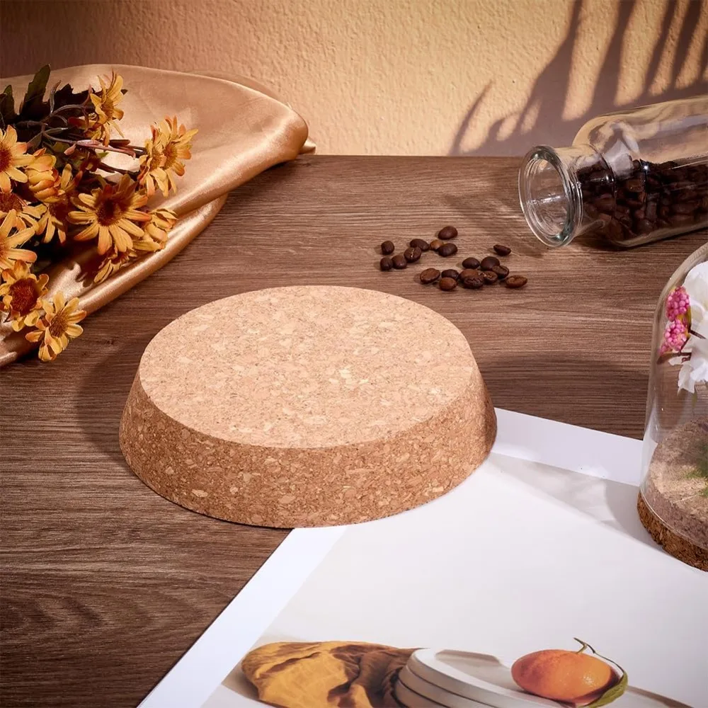 Sumbat Botol Gabus Besar 5.5 ~ 6.3 Inci Tutup Gabus Kayu Sumbat Botol Anggur Toples Kayu Gabus Sumbat Gabus Meruncing Besar untuk Kit