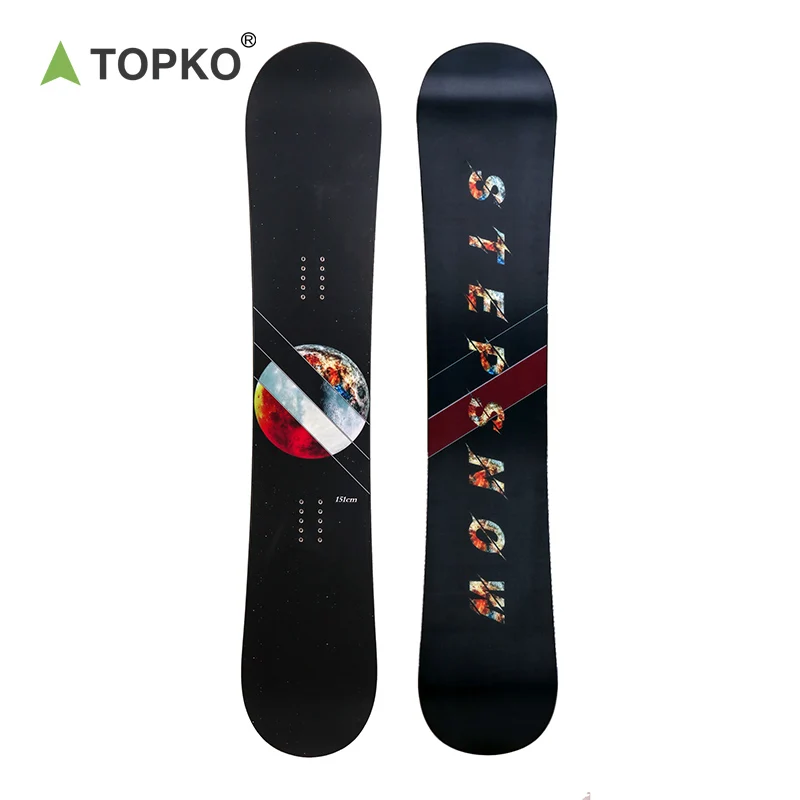 TOPKO Custom Polishing Wax Brush Snowboards Made in China