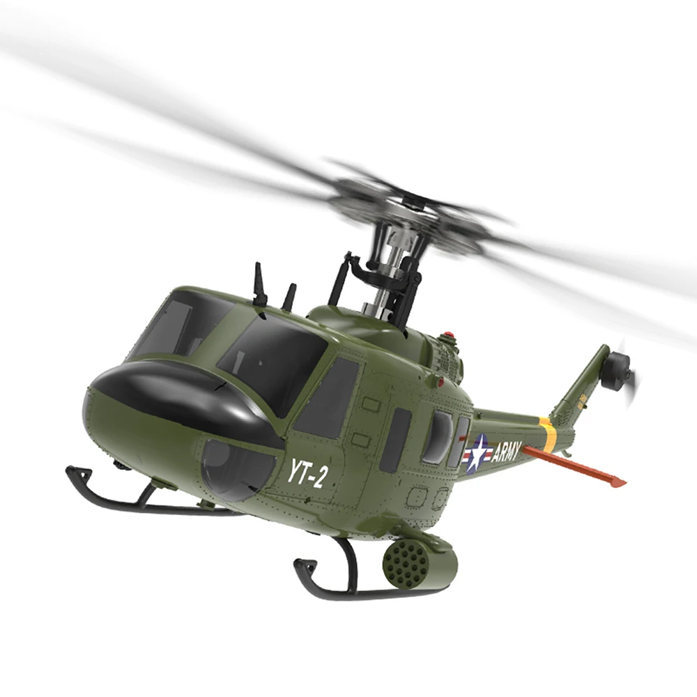 Nieuwe YUXIANG RC Helicopter F07-V 6-assige Gyro 3D Flying Dual Borstelloze Motor Vliegtuigen