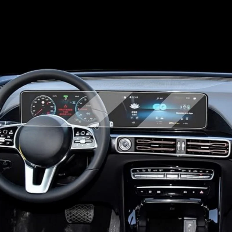 

Central Control Navigation Screen Tempered Glass Protective Film For Mercedes Benz EQA EQB EQC 350 EQC400 Car Accessories