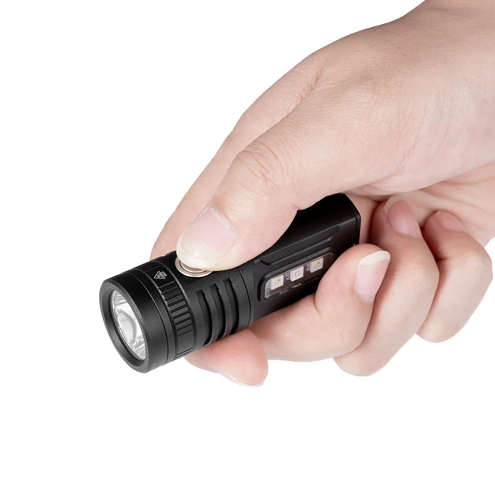 Lumintop GT NANO RGBW LED Rechargeable Lamp EDC USB C Charging Outdoor Flashlight 10280 battery Torch light with Magnetic Tail