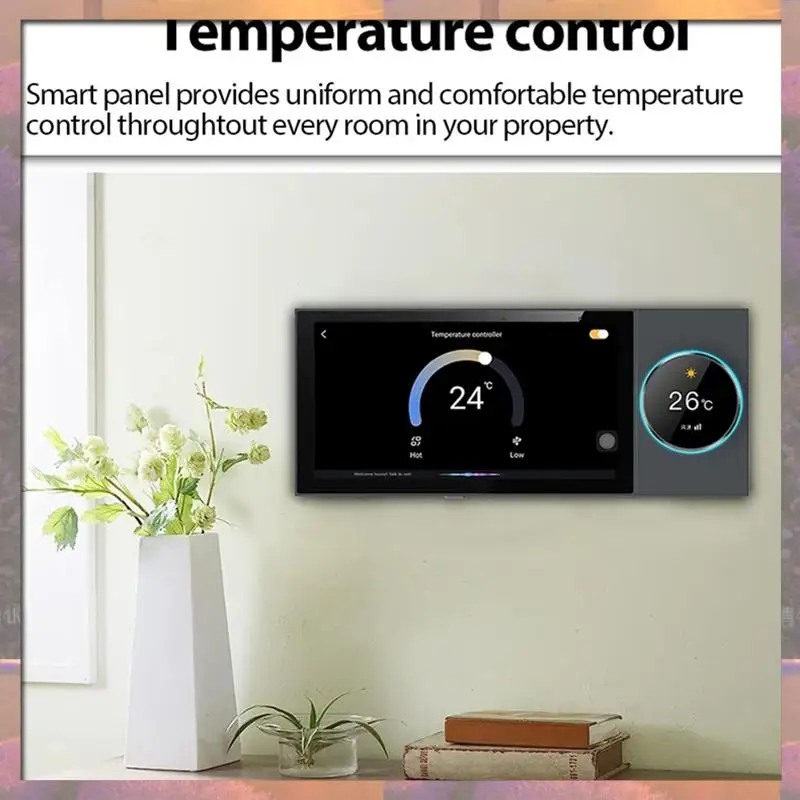 Top Sale Tuya Panel Control Wifi Zigbee Devices Tuya Zigbee Gateway Build In 6 Inch Nspanel Tuya Smart Home Control Panel