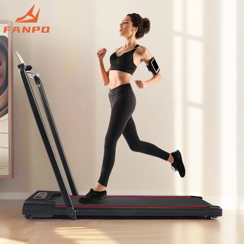

ZJW STLF High Quality New Launched Gym Fitness Convenient Mobile Treadmills Folding Installation Free Walking Pads with Emergenc