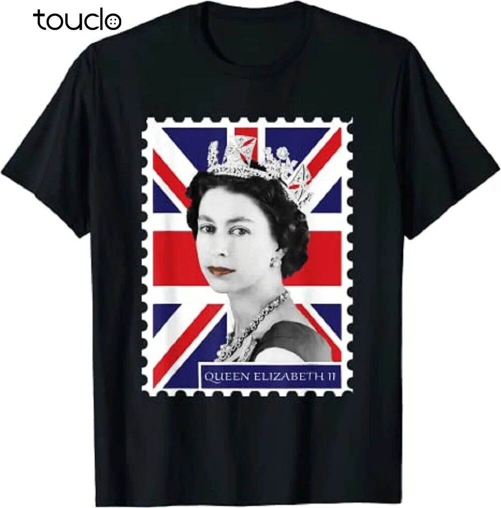 

Rip Queen Elizabeth Ii Union Jack T-Shirt Custom Aldult Teen Unisex Digital Printing Tee Shirts Fashion Tshirt Summer Xs-5Xl