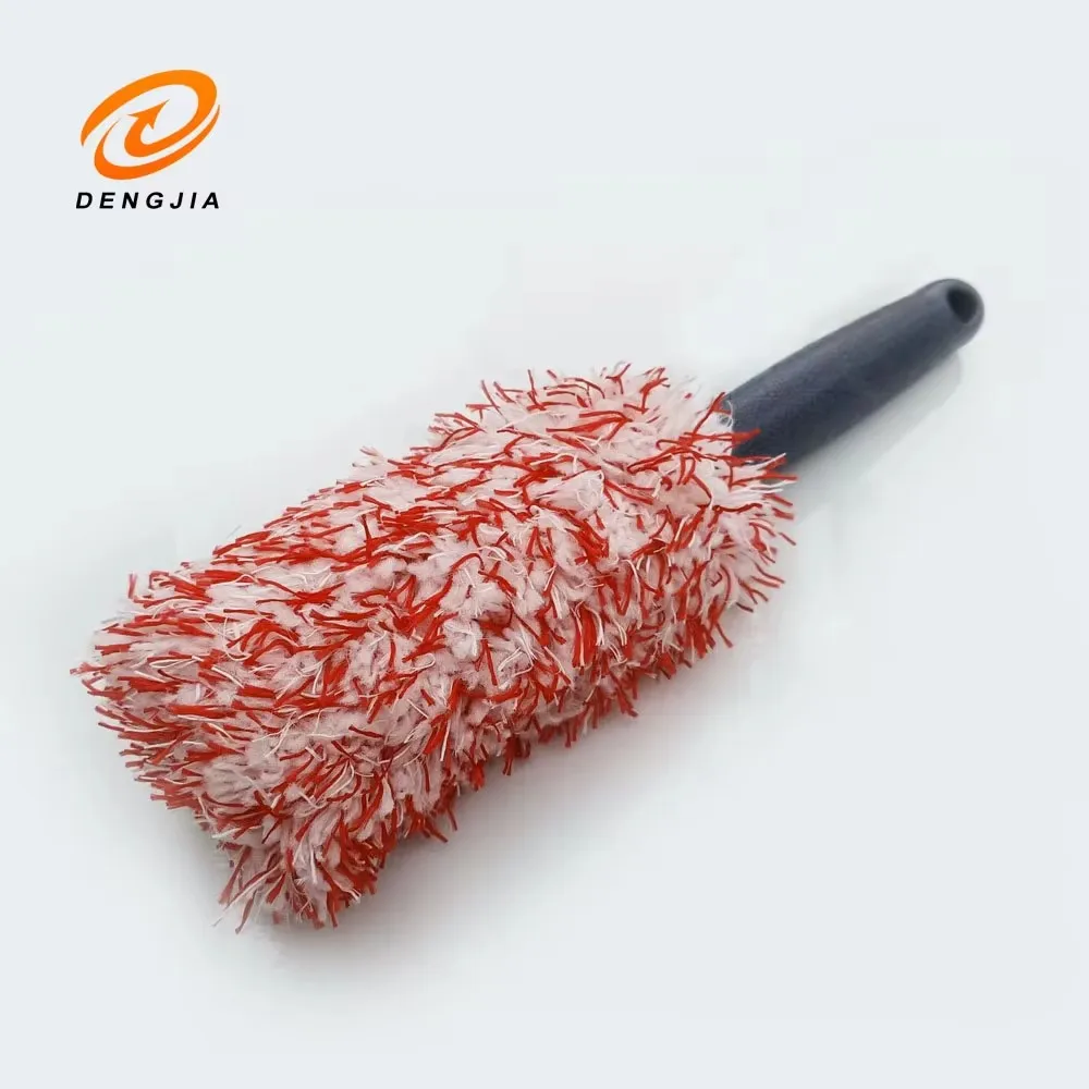 Microfiber automotive wheel brush Tire rim cleaning brush Automotive wheel brush Tire brush image 6