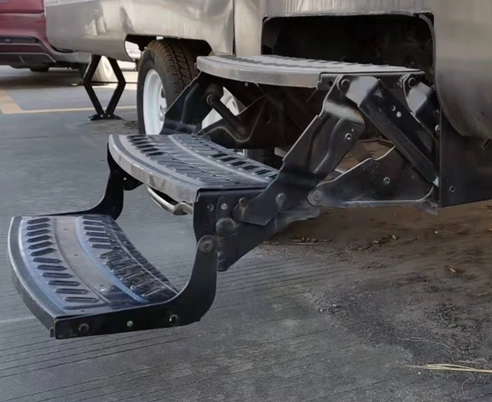 رائجة البيع 2022 TONGFA الأكثر مبيعا 500 مللي متر سبائك الألومنيوم Rv قافلة مقطورة تخييم الجانب ثلاث خطوات #3