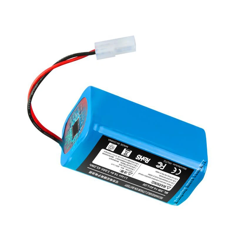 Mới 14.4V 3000MAh Li-ion Bộ Pin H18650CH-4S1P Dành Cho XIAOMI MIJIA Mi Robot Vacuum-Cây Lau Nhà Tinh G1 MJSTG1, SKV4136GL R30 R35
