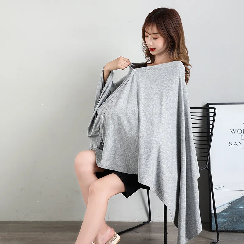 

Breathable Breastfeeding Cover Baby Feeding Nursing Covers Adjustable Nursing Apron Outdoor Privacy Cover Mother Nursing Cloth