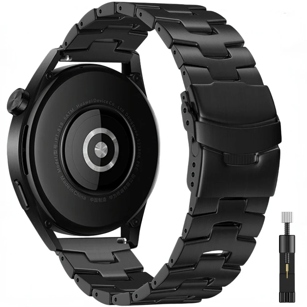

Титановый ремешок 22 мм для Huawei Watch GT5 Pro/GT3 4 5 46 мм, быстросъемный браслет для Samsung Watch 3 45 мм/Amazfit GTR, ремешок 47 мм