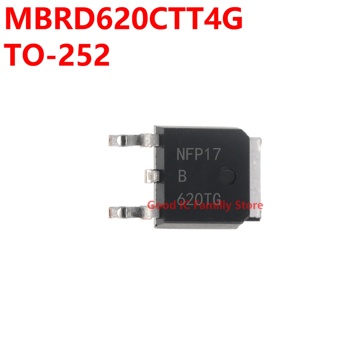 

10PCS MBRD620CTT4G TO-252