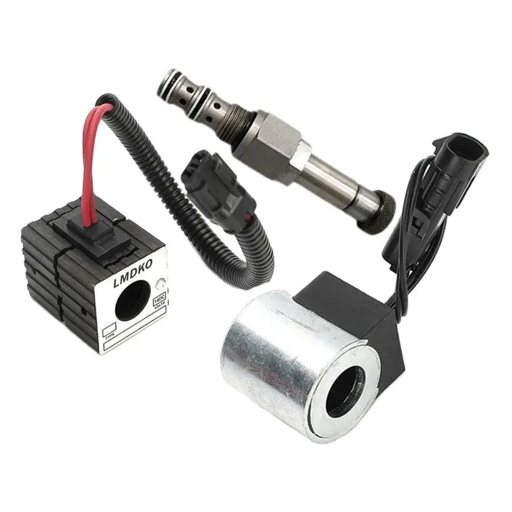 

Excavator Pilot Safety Lock Solenoid Valve Spool For Sany For Yuchai For Longgong 60 65 75-8 85 135