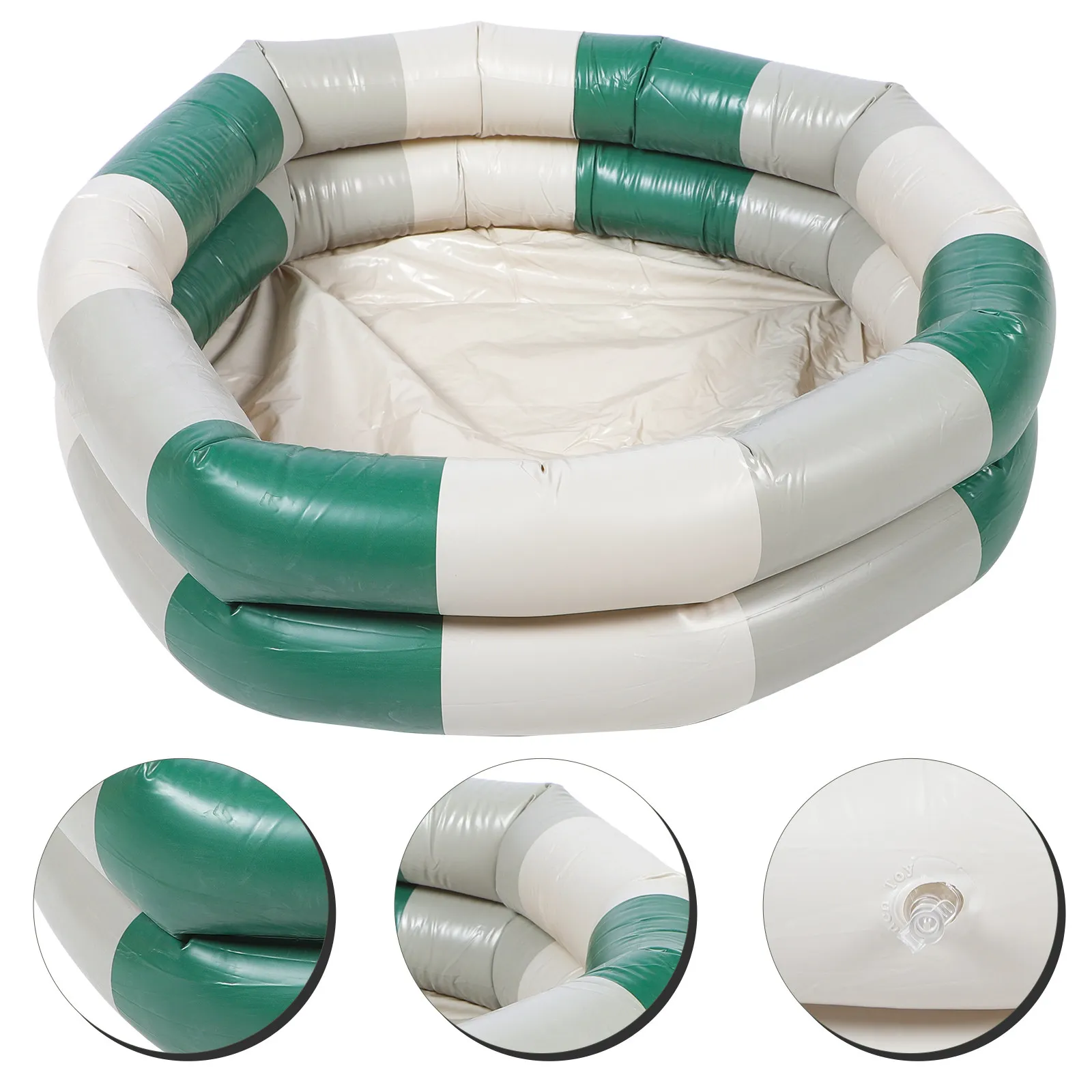 

Thickened PVC Inflatable Swimming Pool for Kids Round Baby Pool Summer Cool Down Outdoor Travel Party Fun Home Play Educational