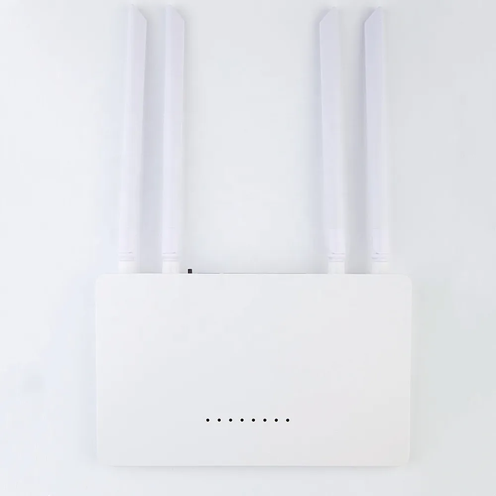 WIFI Signal Booster 1200Mbps Wireless Mit Vier Ethernet-Port Router WIFI Repeater 2,4G 5G Dual Band Internet