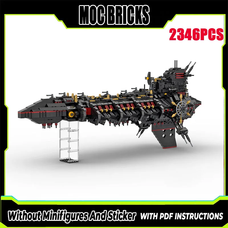 New Moc Building Blocks Military Model Space Warship Module Building Blocks Gift Children's Toy DIY Assembly Set